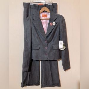 🎀 VERY RARE NWT 🎀 VTG Y2K JUICY COUTURE 100% WOOL SUIT